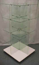 Square Modular Glass Shelf Unit
