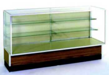 Full vision display case in three sizes is available for immediate shipment!